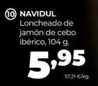 Alimerka Navidul - loncheado de jamon de cebo iberico oferta