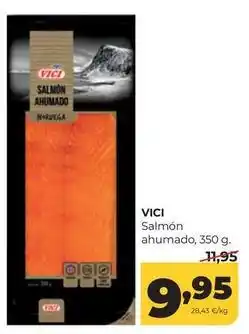 Alimerka Vici - salmon ahumado oferta