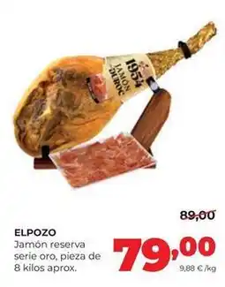 Alimerka Elpozo - jamón reserva serie oro oferta