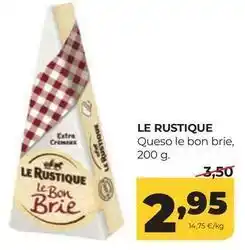 Alimerka Le rustique - queso le bon brie oferta