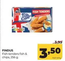 Alimerka Findus - fish tenders fish & chips oferta