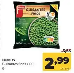 Alimerka Findus - guisantes finos oferta