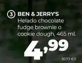 Alimerka Ben & jerry's - helado chocolate fudge brownie o cookie dough oferta