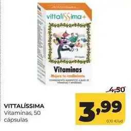 Alimerka Vittalíssima - vitaminas oferta