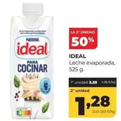 Alimerka Ideal - leche evaporada oferta