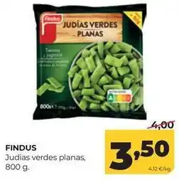 Alimerka Findus - judias verdes planas oferta