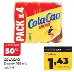 Alimerka Cola cao - energy oferta