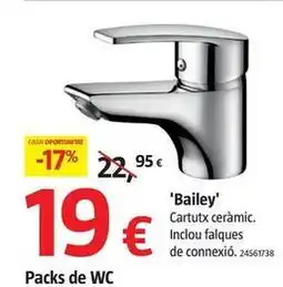 Bauhaus Grifos de lavabo 'bailey' oferta