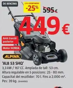 Bauhaus Alpina - 'al8 53 shq' oferta