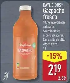 ALDI Daylicious - gazpacho fresco oferta