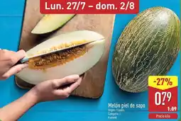 ALDI Melon piel de sapo oferta