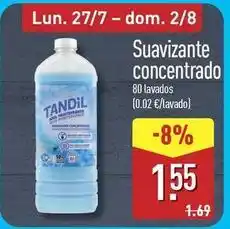 ALDI Tandil - suavizante concentrado oferta