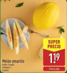 ALDI Melon amarillo oferta