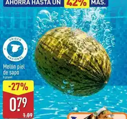 ALDI Melon piel de sapo oferta