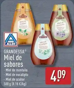 ALDI Grandessa - miel de sabores oferta