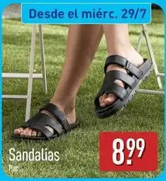 ALDI Sandalias oferta