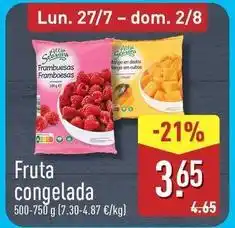 ALDI Fruta congelada oferta