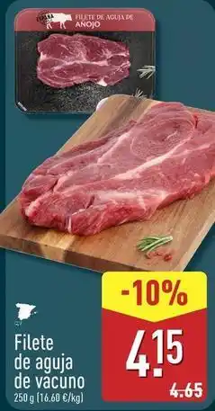 ALDI Filete de aguja de vacuno oferta