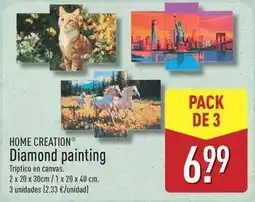 ALDI Home creation - diamond painting oferta