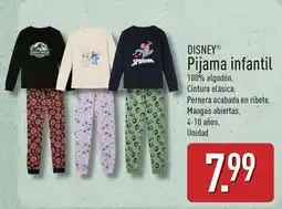 ALDI Disney - pijama infantil oferta