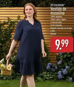 ALDI Up2fashion - vestido de muselina oferta