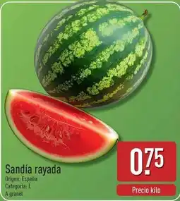 ALDI Sandía rayada oferta