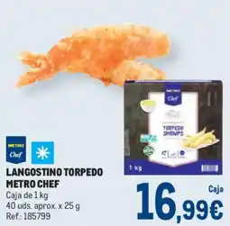 Makro METRO CHEF Langostino torpedo oferta