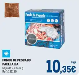 Makro Fondo de pescado paellalia oferta