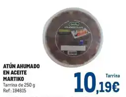 Makro MARTIKO Atún ahumado en aceite oferta
