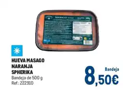 Makro Hueva masago naranja spherika oferta