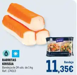 Makro KRISSIA Barritas oferta
