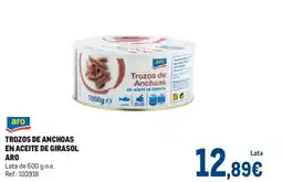 Makro ARO Trozos de anchoas en aceite de girasol oferta
