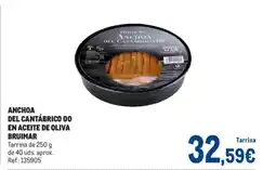 Makro Anchoa del cantábrico 00 en aceite de oliva bruimar oferta