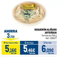 Makro ARTEIÑAKI Boquerón aliñado oferta