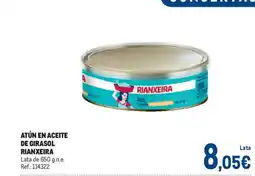 Makro RIANXEIRA Atún en aceite de girasol oferta