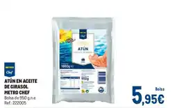 Makro METRO CHEF Atún en aceite de girasol oferta