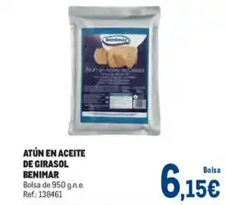 Makro BENIMAR Atún en aceite de girasol oferta
