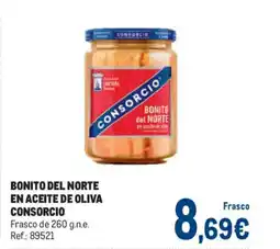 Makro CONSORCIO Bonito del norte en aceite de oliva oferta