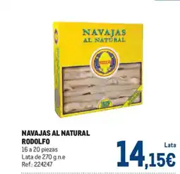 Makro RODOLFO Navajas al natural oferta