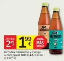 Consum Mas - kéfrutas melocotón y mango o coco oferta