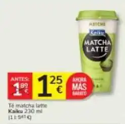 Consum Kaiku - te matcha latte oferta