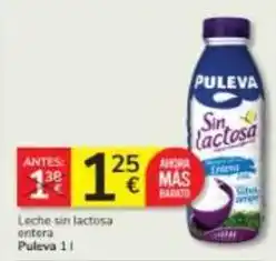 Consum Puleva - leche sin lactosa entera oferta