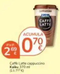 Consum Kaiku - caffe latte cappuccino oferta