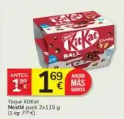 Consum Nestlé - yogur kitkat oferta