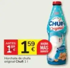 Consum Chufi - horchata de chufa original oferta