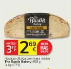 Consum The rustik bakery - hogaza clasica con masa madre oferta