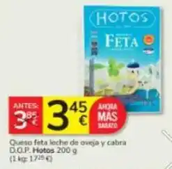 Consum Mas - queso feta leche de oveja y cabra d.o.p oferta
