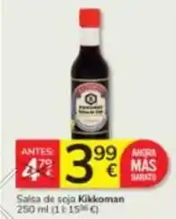 Consum Kikkoman - salsa de soja oferta