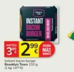 Consum Brooklyn town - instant bacon burger oferta