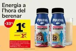 Consum Puleva - energia a l'hora del berenar oferta